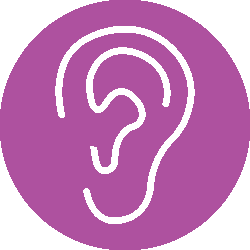 Earwax service icon from Luebbe Hearing Services