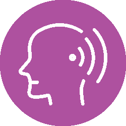 Tinnitus icon from Luebbe Hearing Services